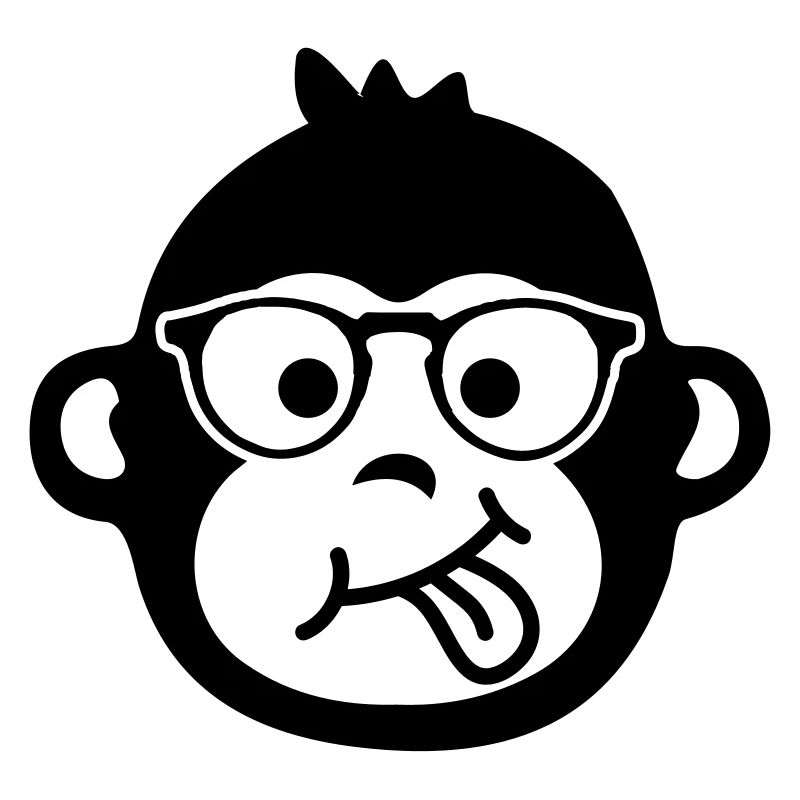 emoji lunettes singe singe