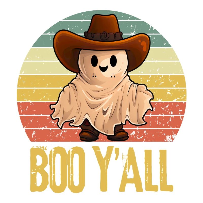 Halloween Ghost Cowboy