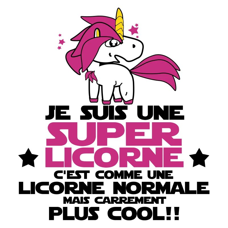 une super licorne
