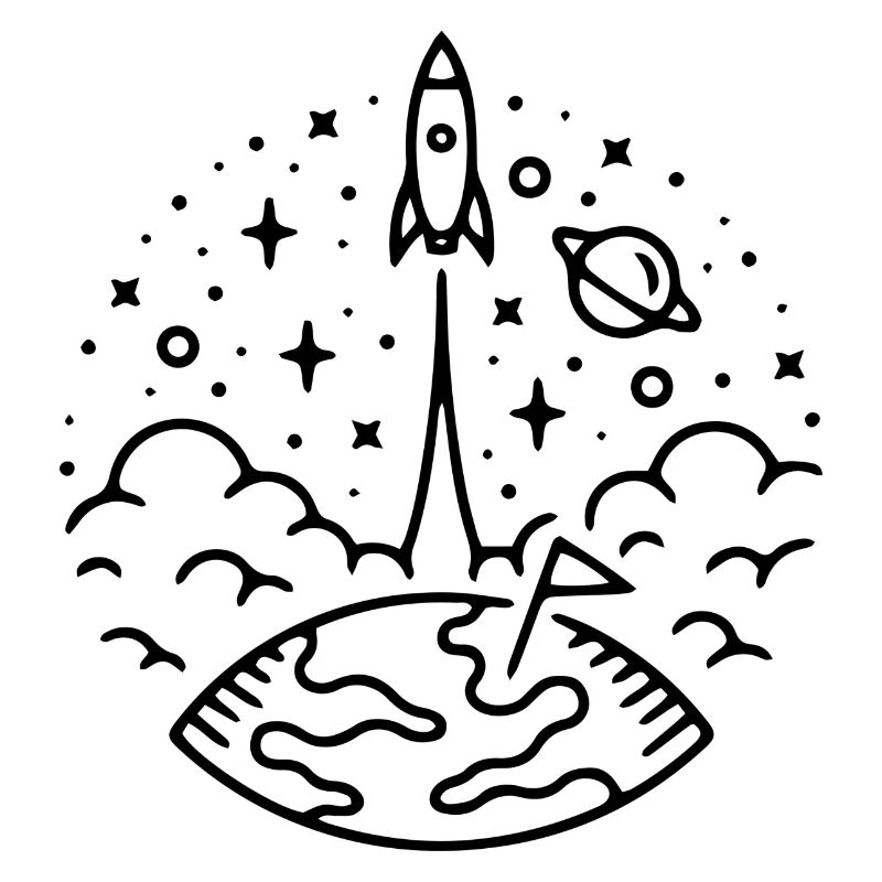 Rocket launch gift idea