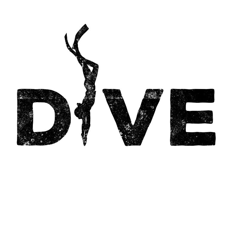 Tauchen Diving Silhouette