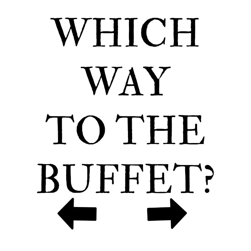 Which way to the buffet