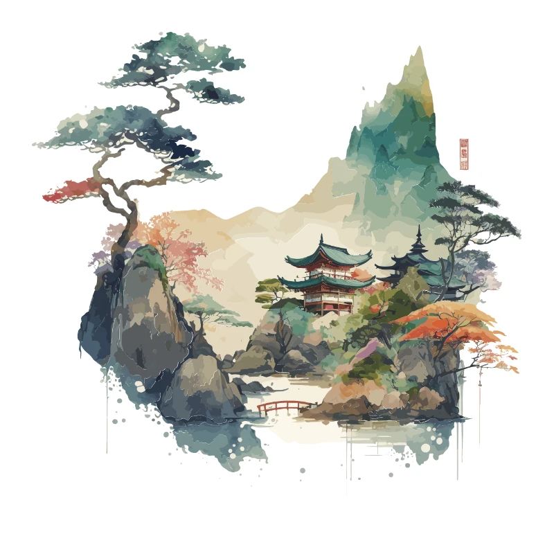 Temple Landscape