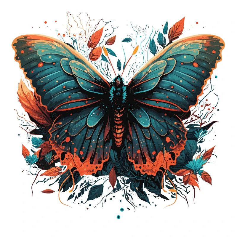 Papillon vivace