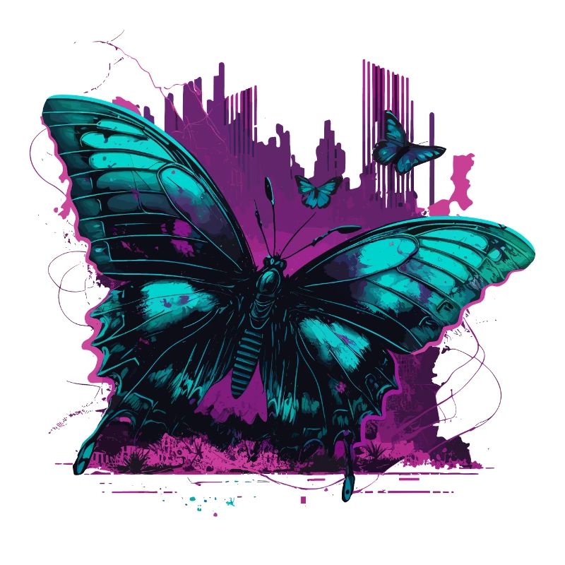 Butterfly Surreal Symphony