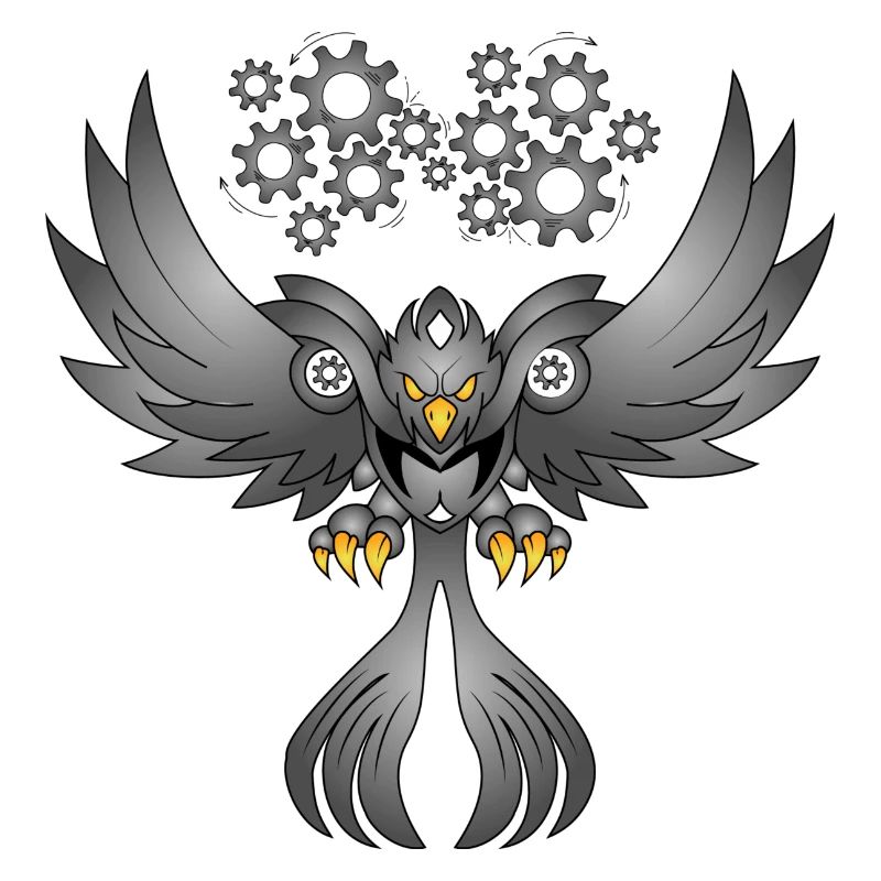 Phoenix de métal