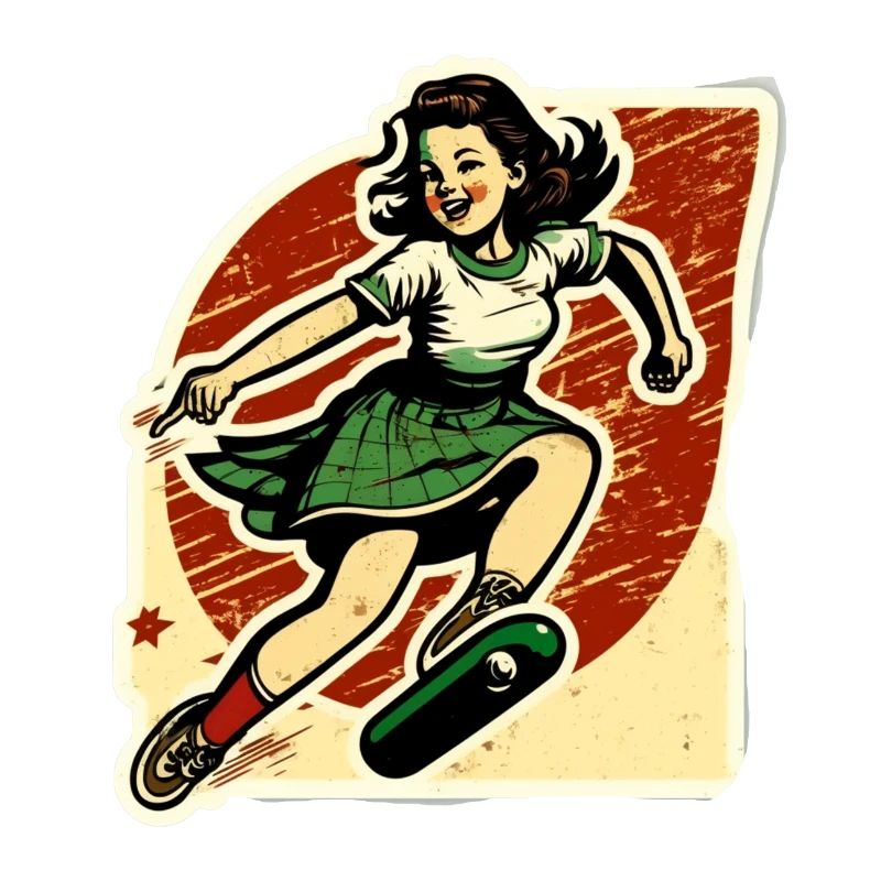Skater-Mädchen
