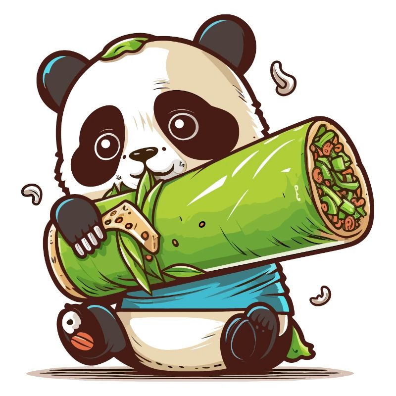 Pandas Epic Burrito Aventure