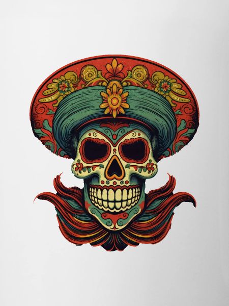 Cinco de Mayo Skull