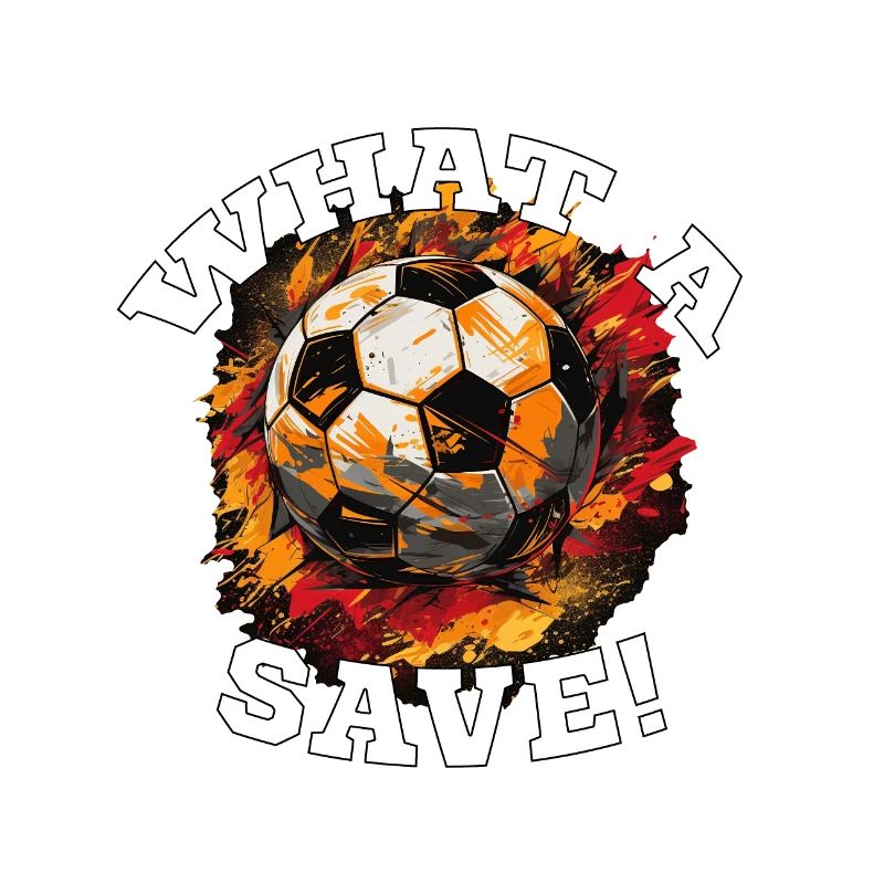 Fußball ball - What a Save!