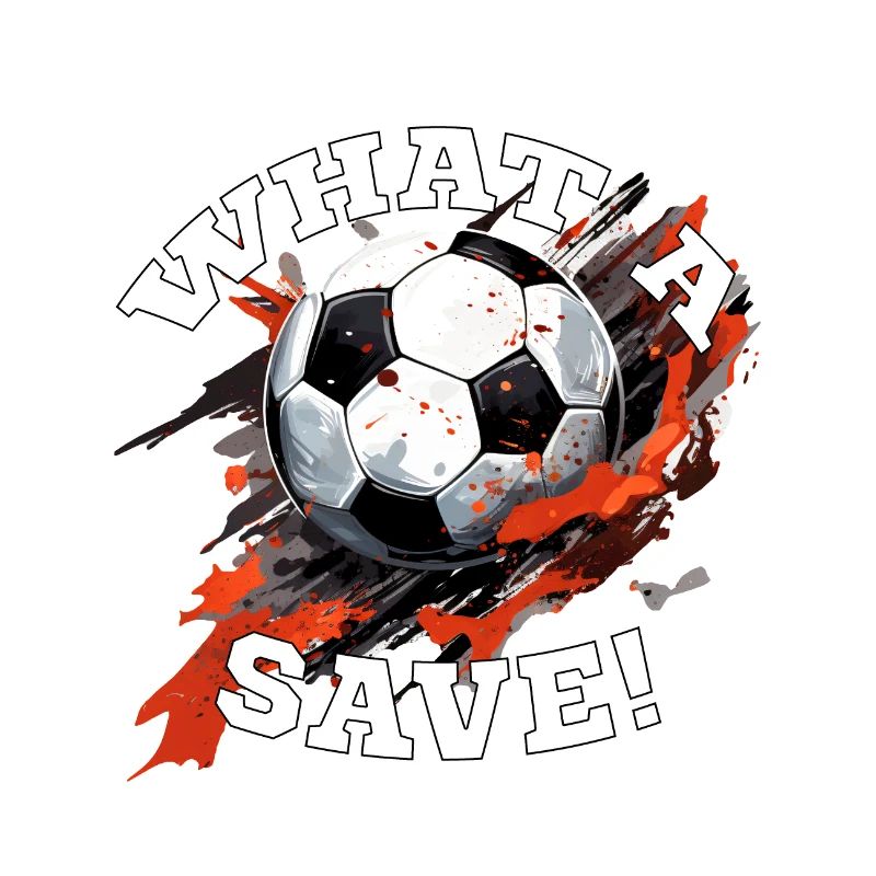 Fußball ball - What a Save!