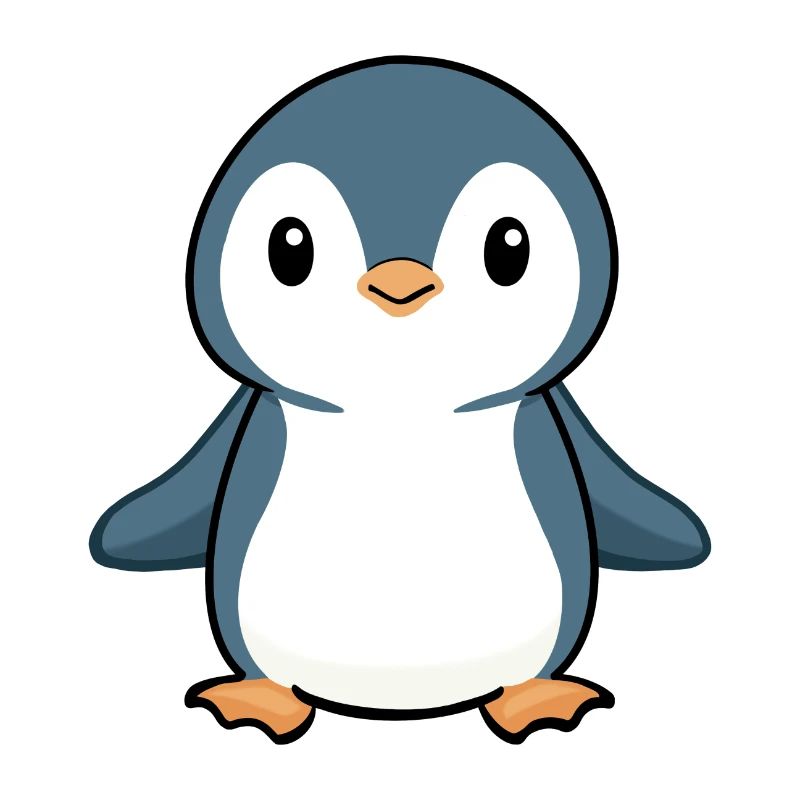 PINGOUIN OISEAU ANTARCTIQUE PÔLE SUD BÉBÉ GLACE DANDINEMENT