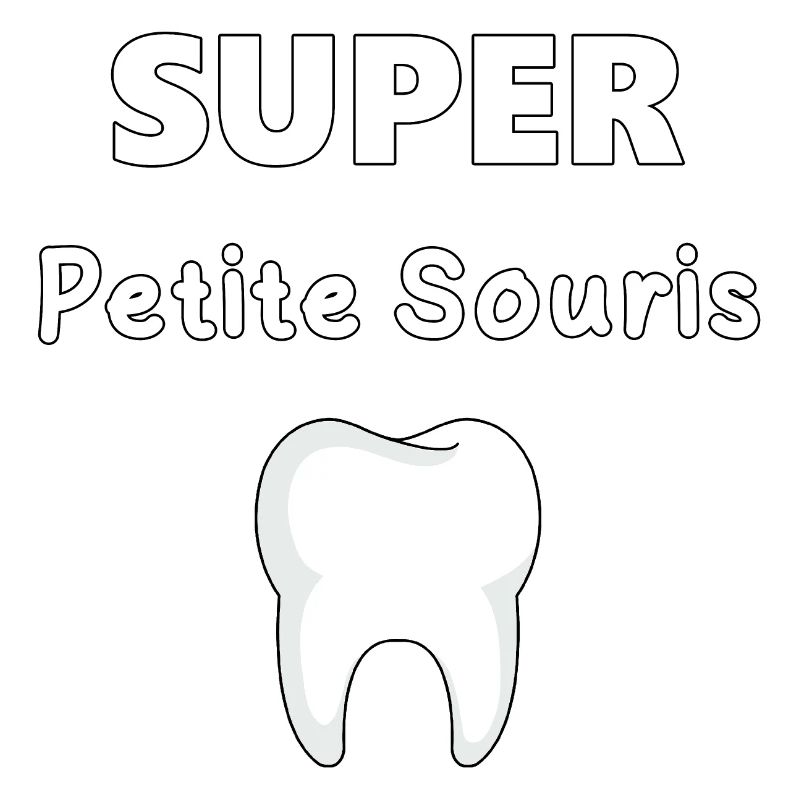 SUPER LITTLE MOUSE SAVING BABY TEETH