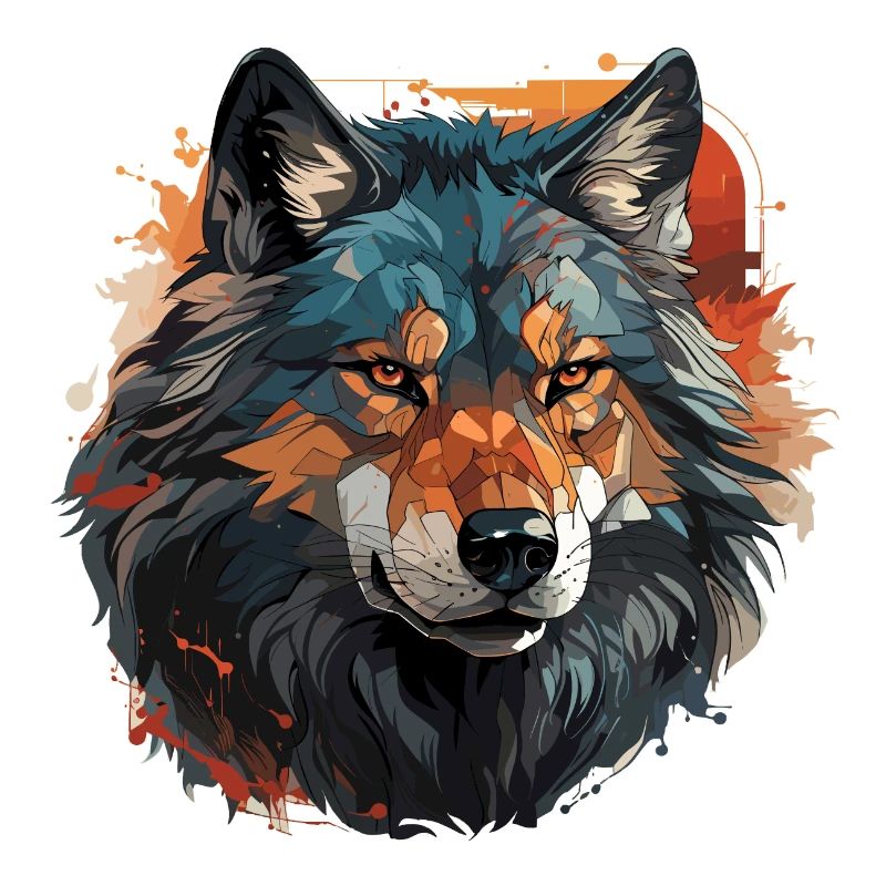 Wolf - Illustration