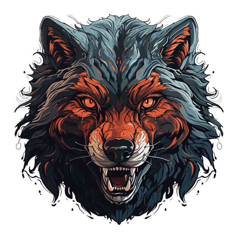 Wolf - Illustration