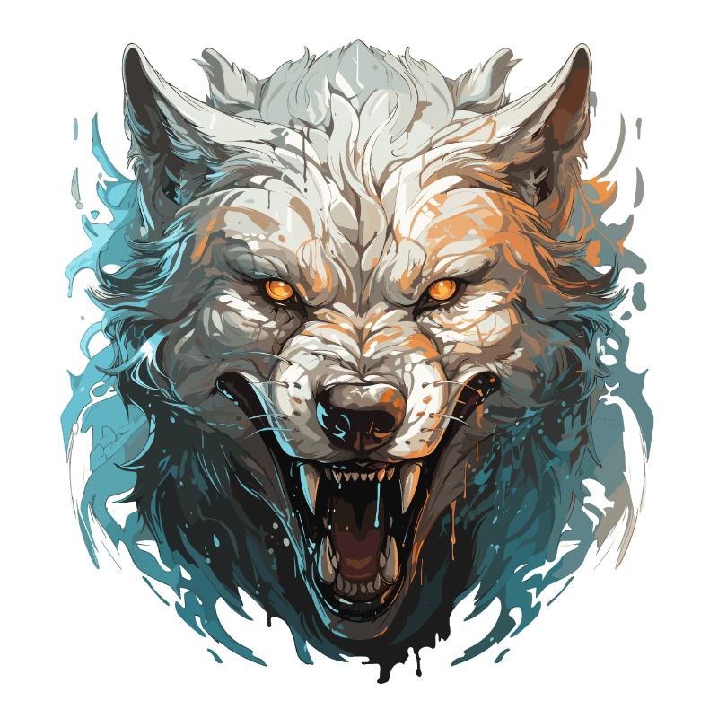 Wolf - Illustration