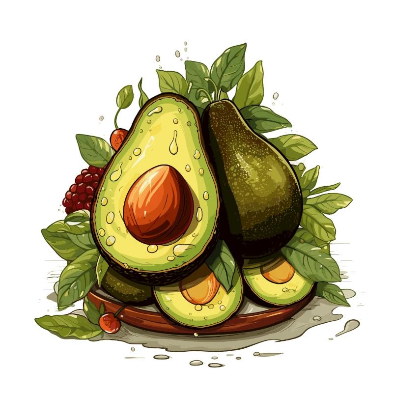 Avocado - Illustration