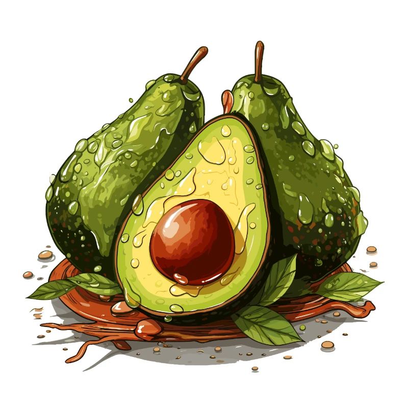 Avocado - Illustration