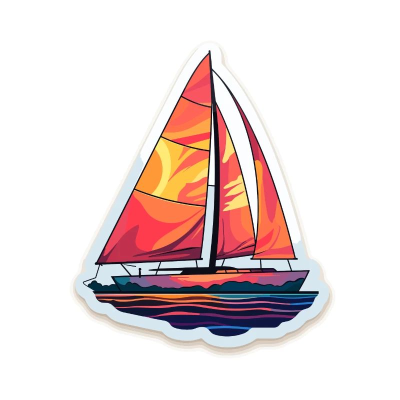 Sailboat - illustration