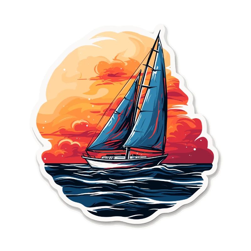 Sailboat - illustration