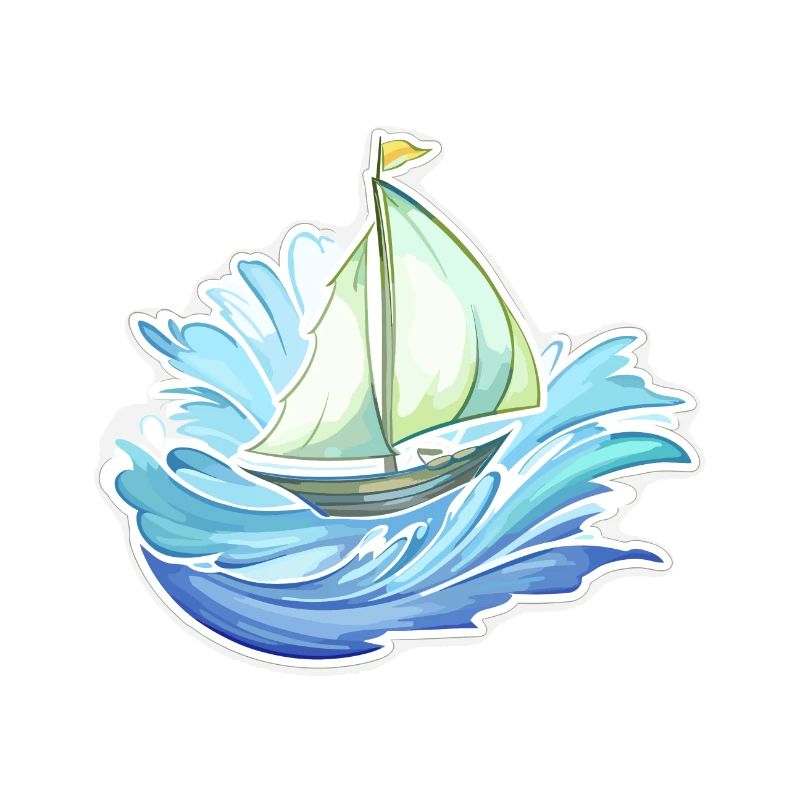 Sailboat - illustration