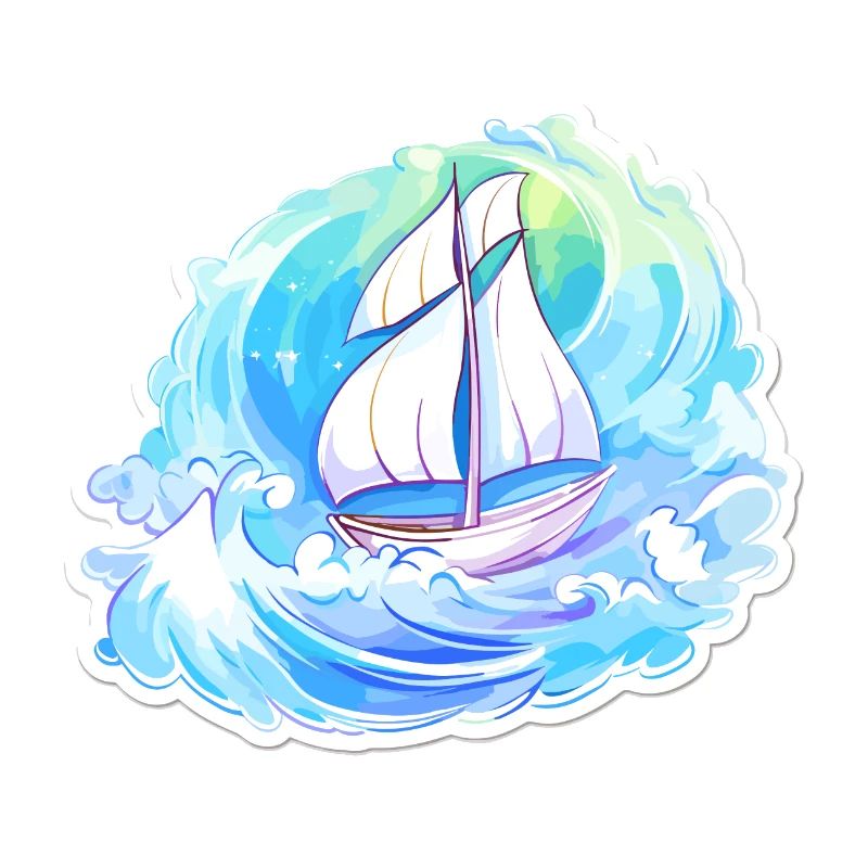 Sailboat - illustration