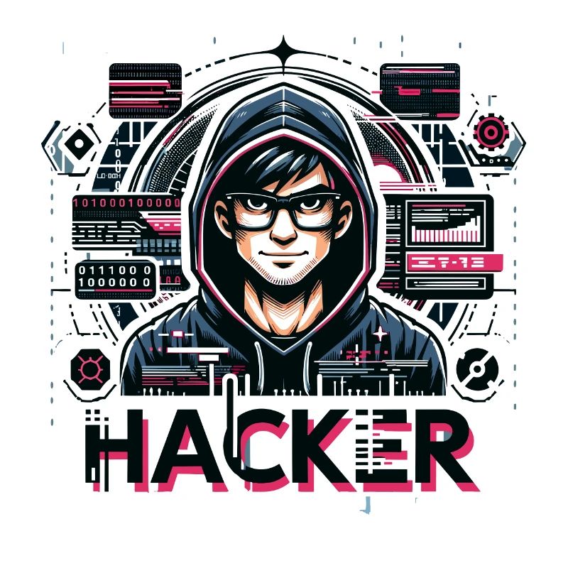 Hacker - Illustration