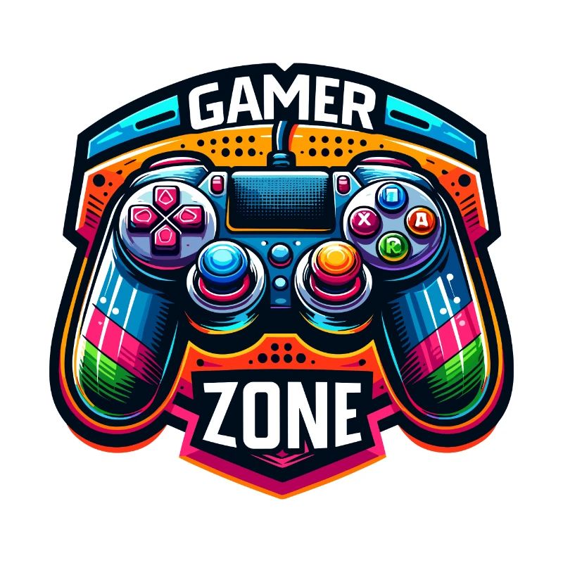 Gamer Zone - Controller Illustration