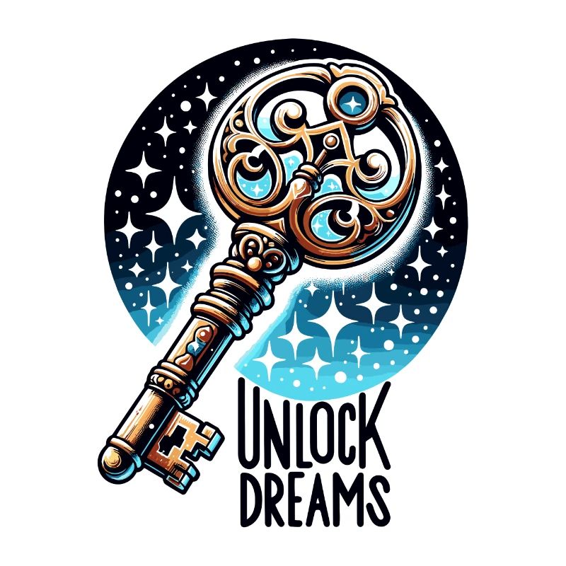Unlock Dreams - Key Illustration