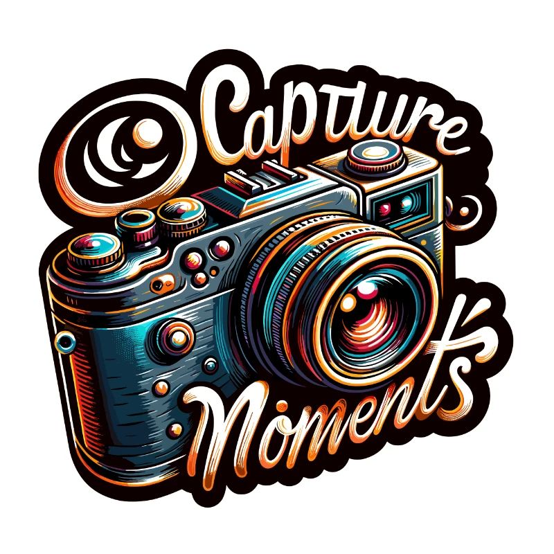 Capture Moments - Camera Illustration