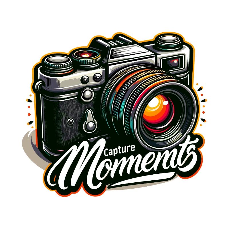 Capture Moments - Camera Illustration
