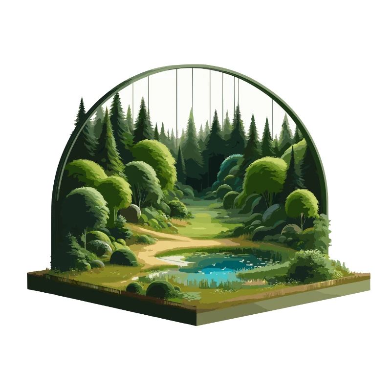 Paysage - Illustration