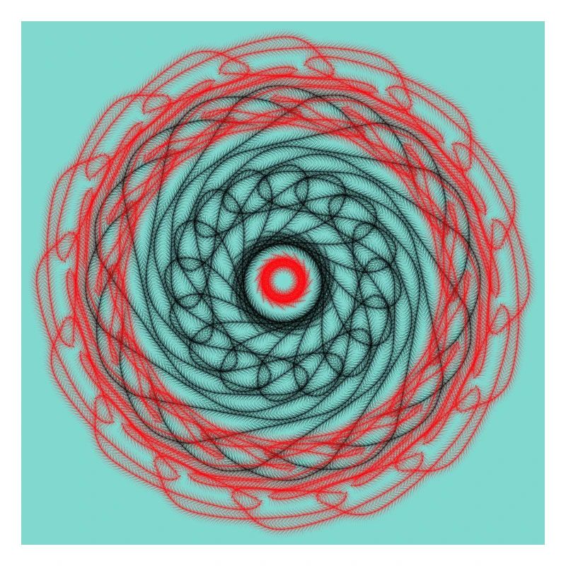 Abstract geometric design