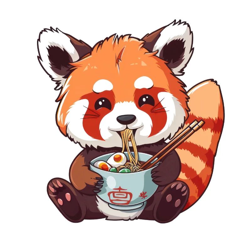 Red Panda Little Panda Ramen