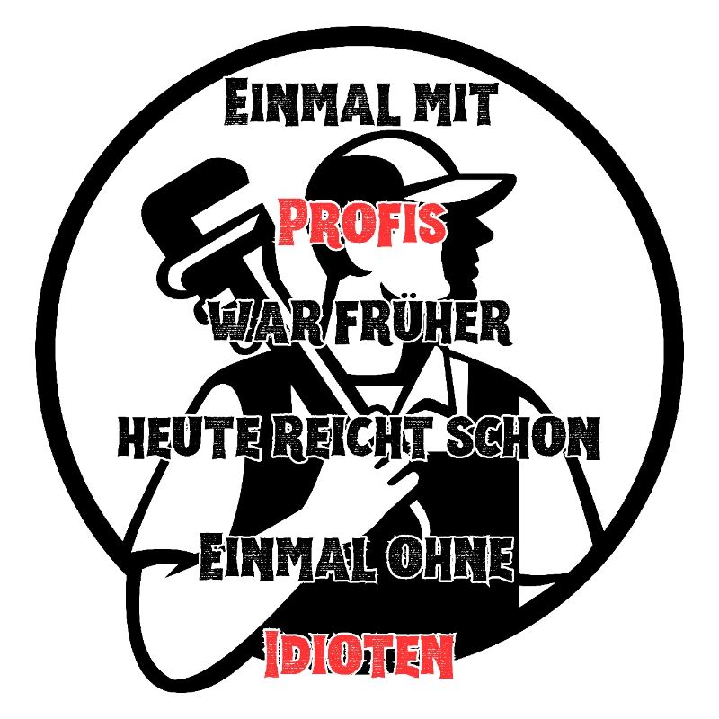 Klempner Handwerker Geschenkidee