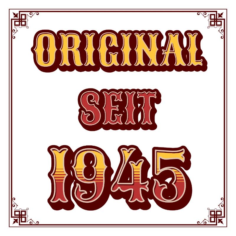 Original seit 1945