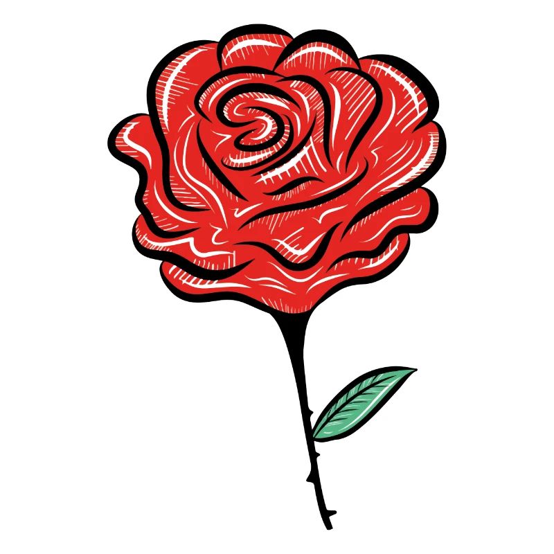 fleur rose