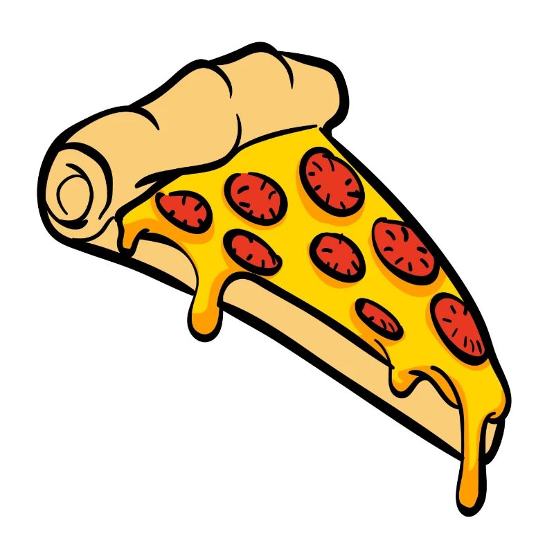 Cadeau de tranche de pizza