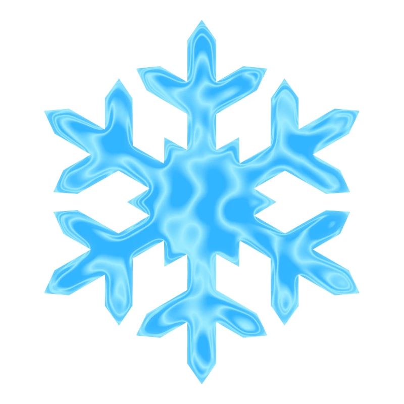 Snowflake with pattern - christmas