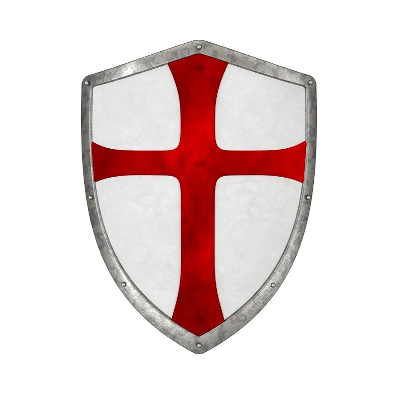 crusader cross templar shield crusade