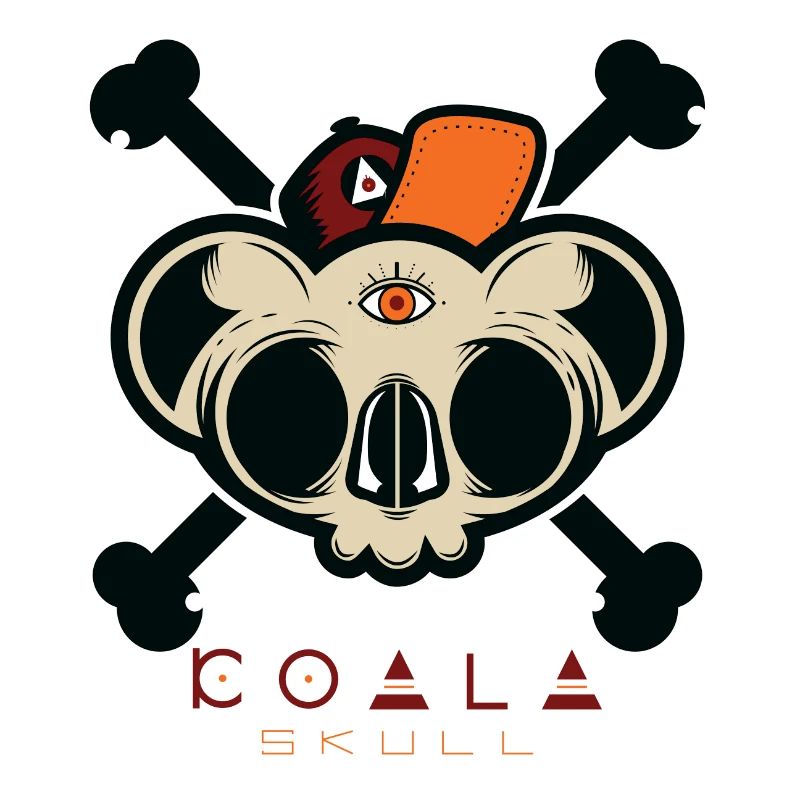 Koala-Schädel