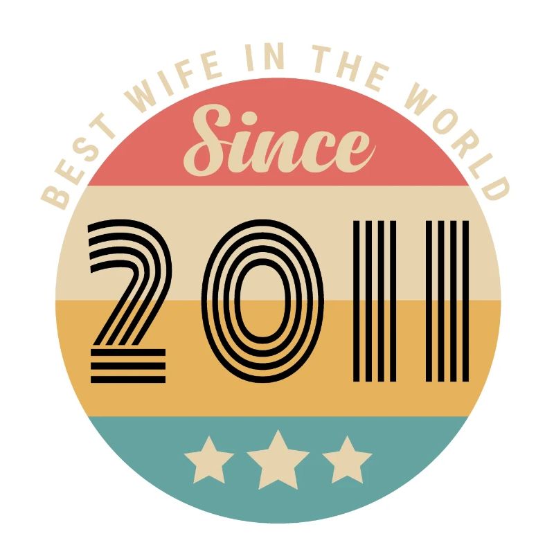 beste Ehefrau seit 2011. 30. Hochzeitstag