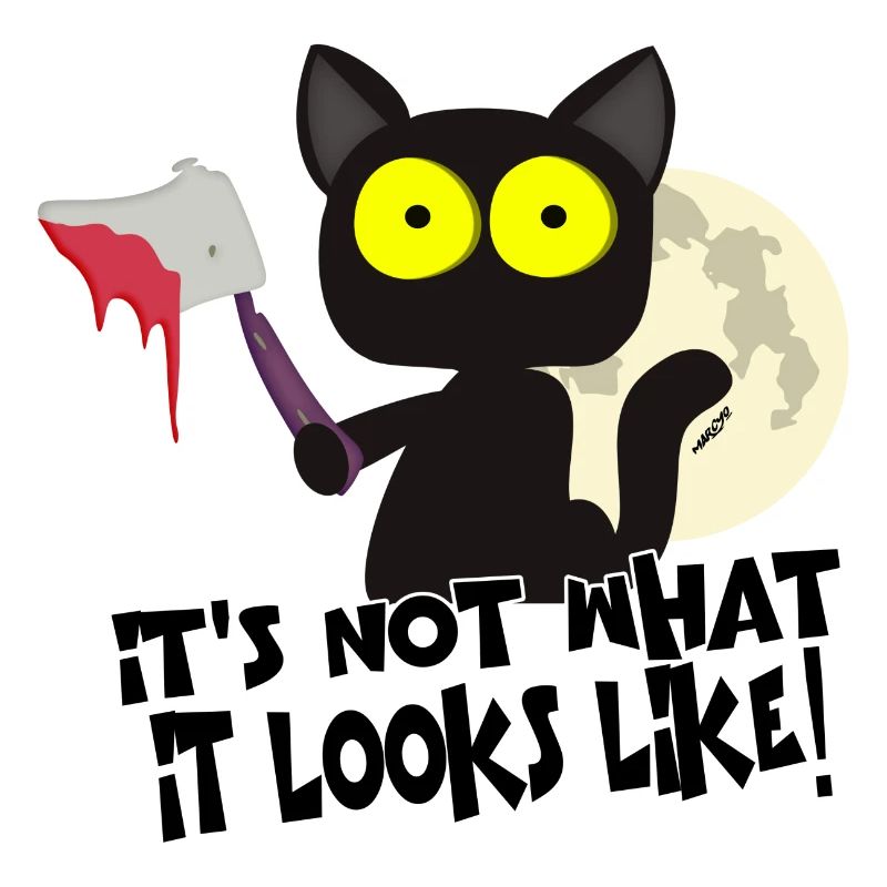 Horror Katze