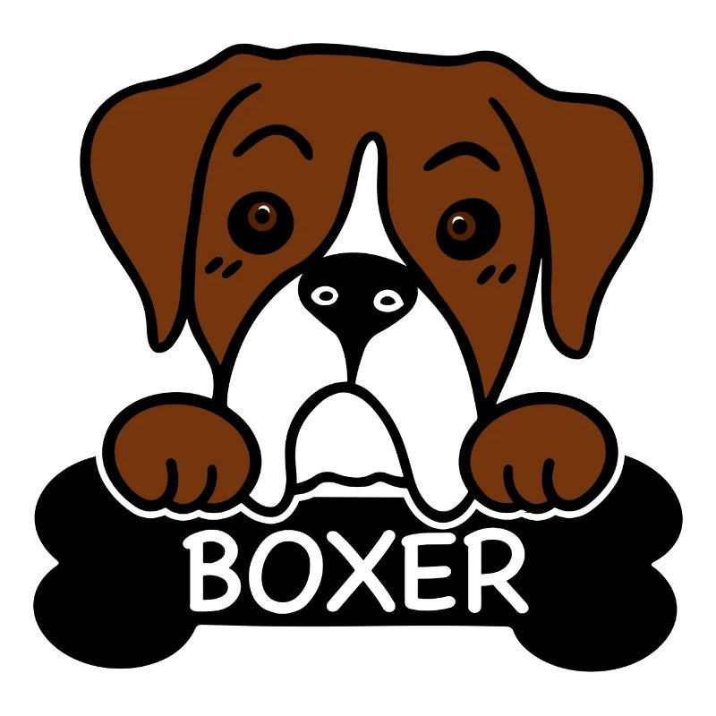 Boxer and bones