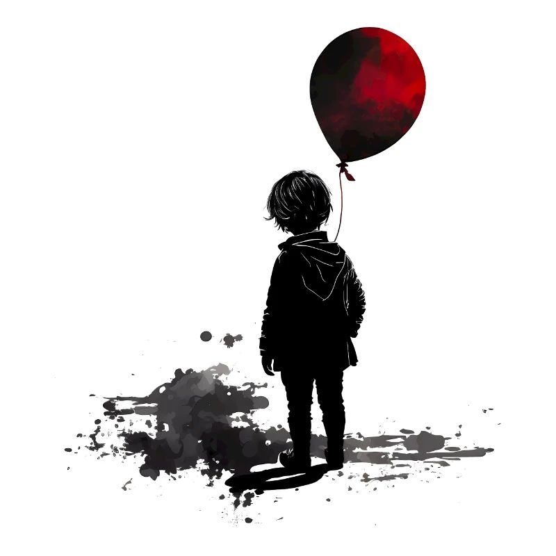 Junge mit Luftballon