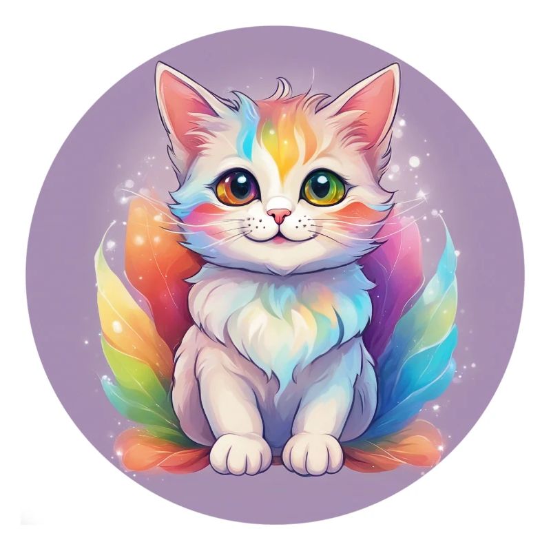 Regenbogen Mieze