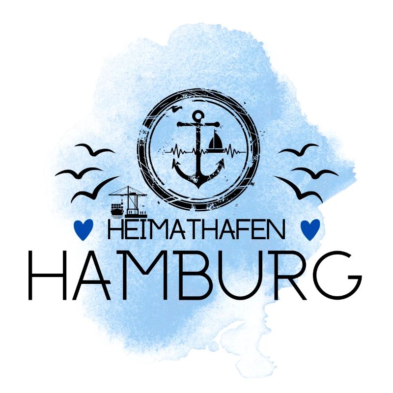 Hamburg Heimathafen- Ankermotiv