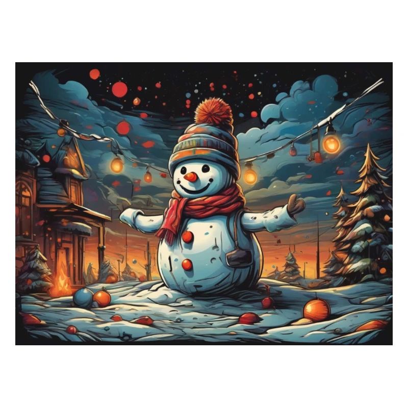 Weihnachtsschneemann