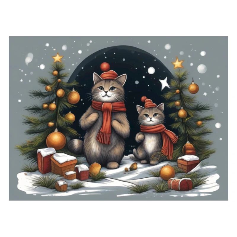 Weihnachtskätzchen