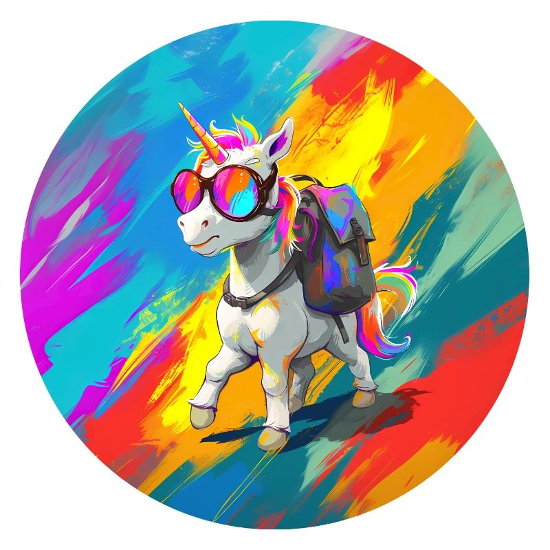 Wanderndes Einhorn